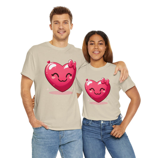 Heart Unisex Heavy Cotton Tee