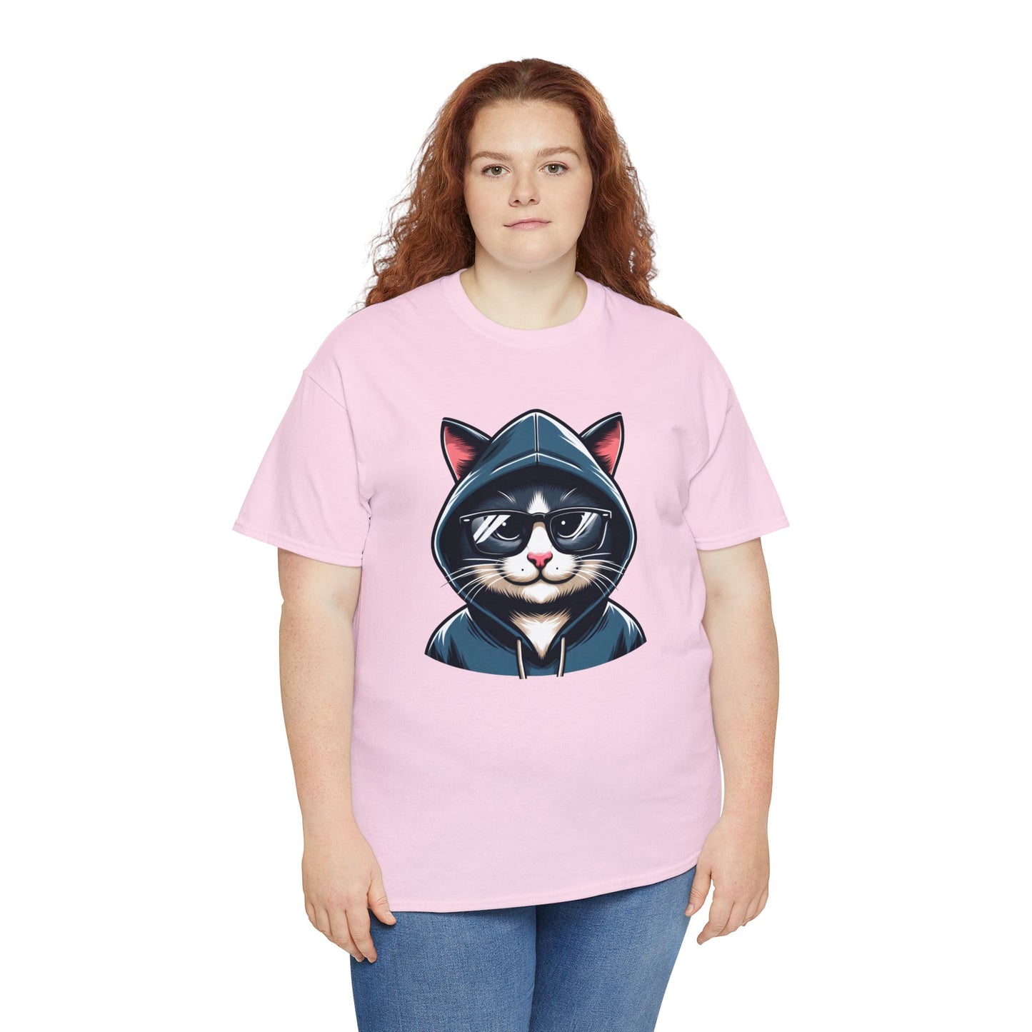 Miau hoodie 3 Unisex Heavy Cotton Tee