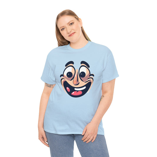 Smile 2 Unisex Heavy Cotton Tee