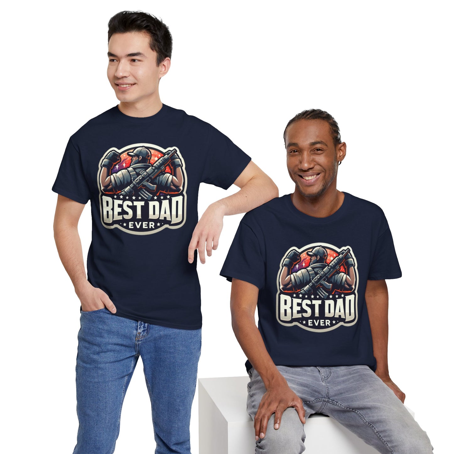 Best Dad Ever Unisex Heavy Cotton Tee