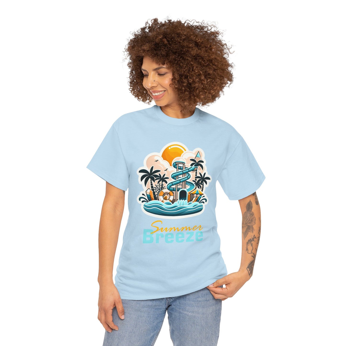 Summer Breeze Unisex Heavy Cotton Tee