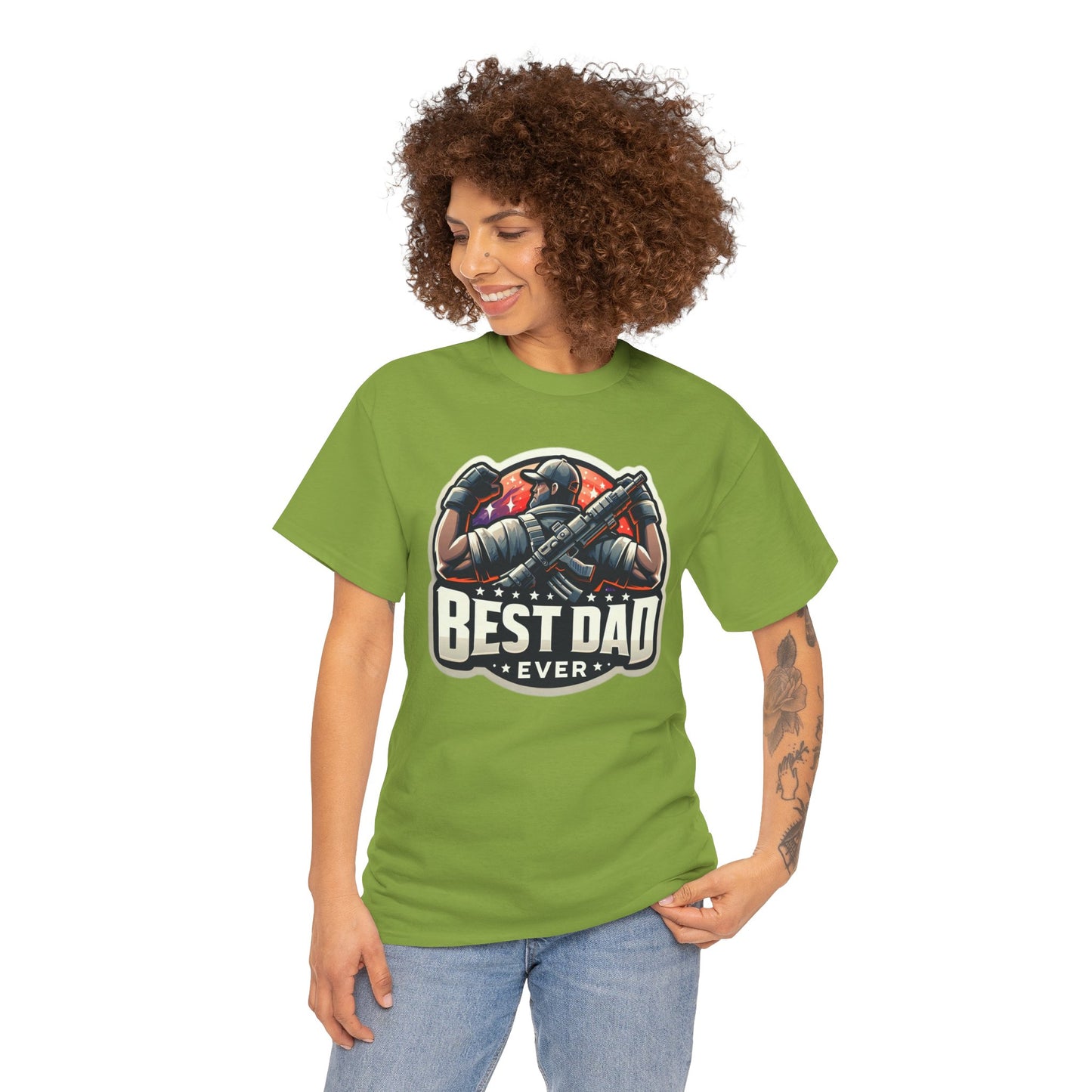 Best Dad Ever Unisex Heavy Cotton Tee